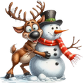 Funny Reindeer-Deer 7