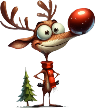 Funny Reindeer-Deer 8