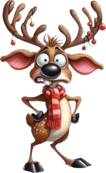 Funny Reindeer-Deer 9