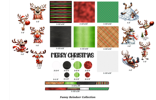 Funny Reindeer Collection