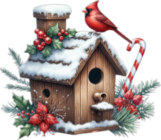 Collection G-Bird House Decal G10