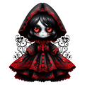 Gothic Christmas Decal 40