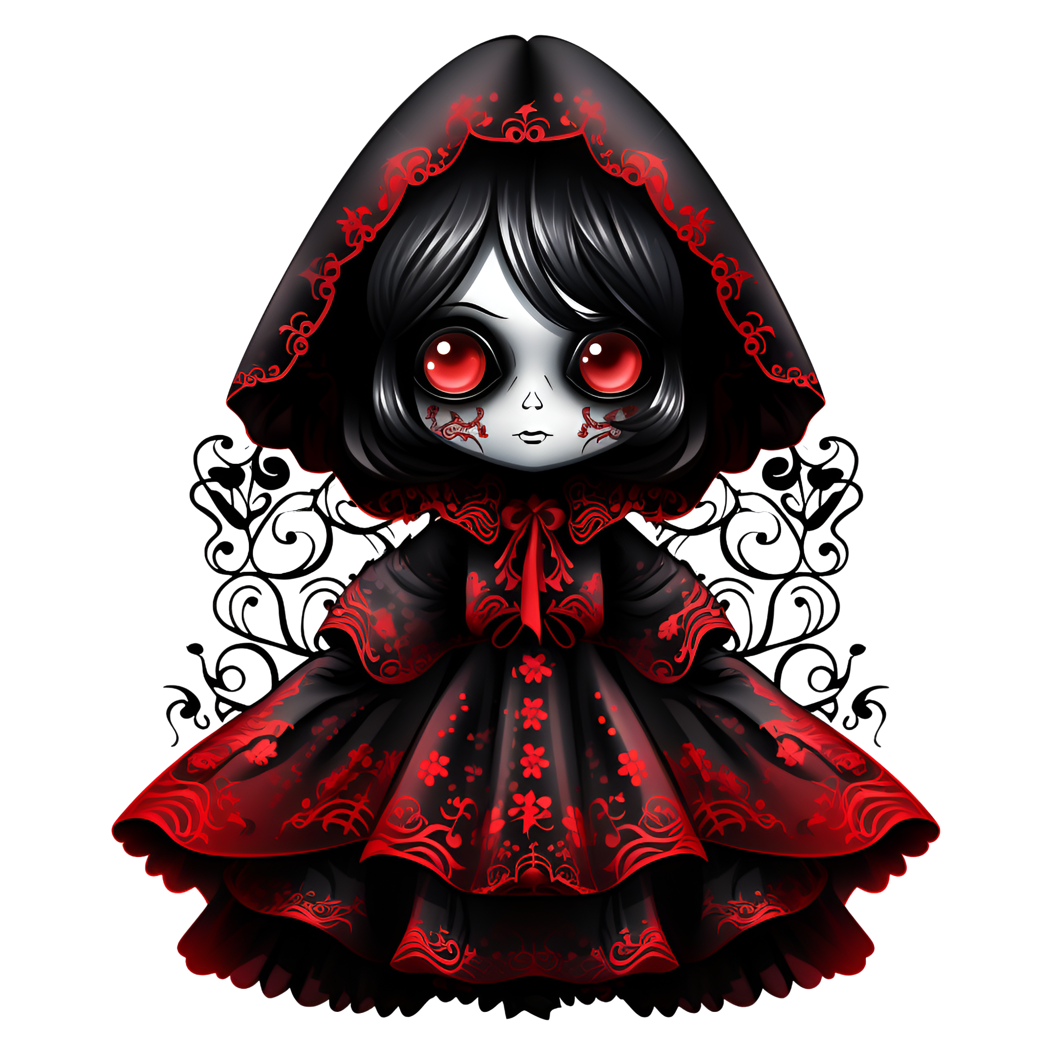 Gothic Christmas Decal 40