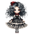 Gothic Christmas Decal 38