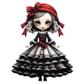 Gothic Christmas Decal 39
