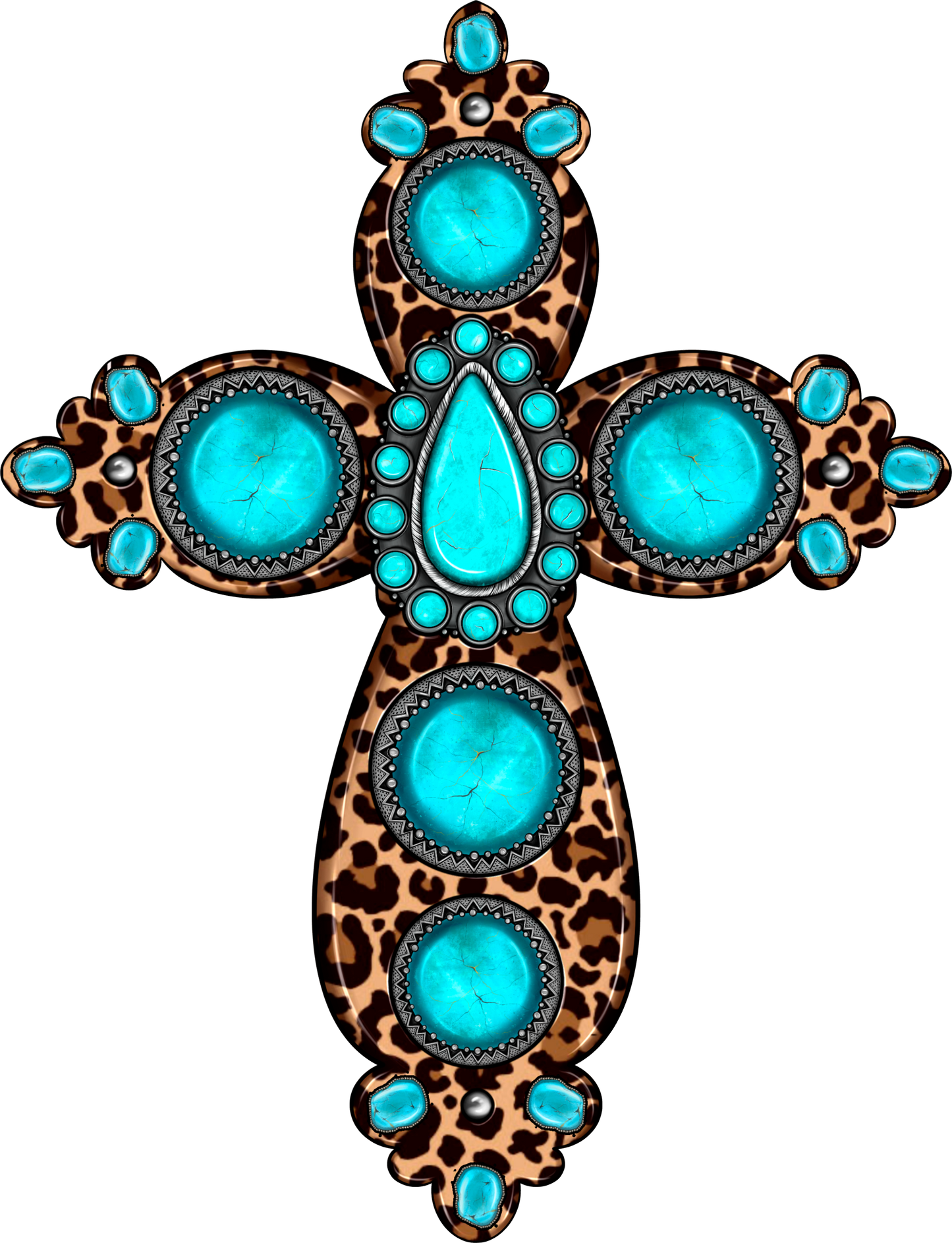 Gemstone Cross