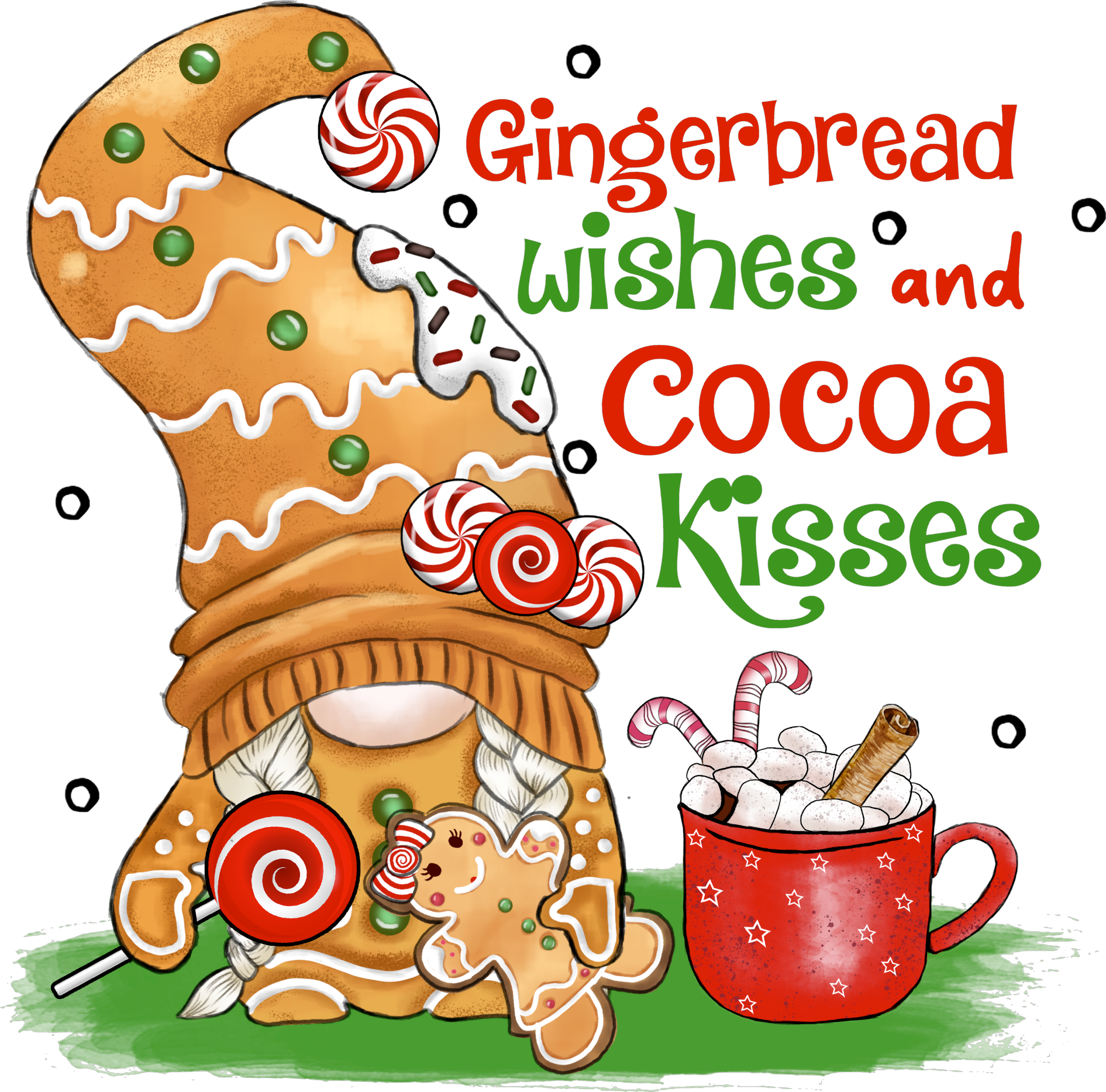 Gingerbread Cocoa Gnome 2