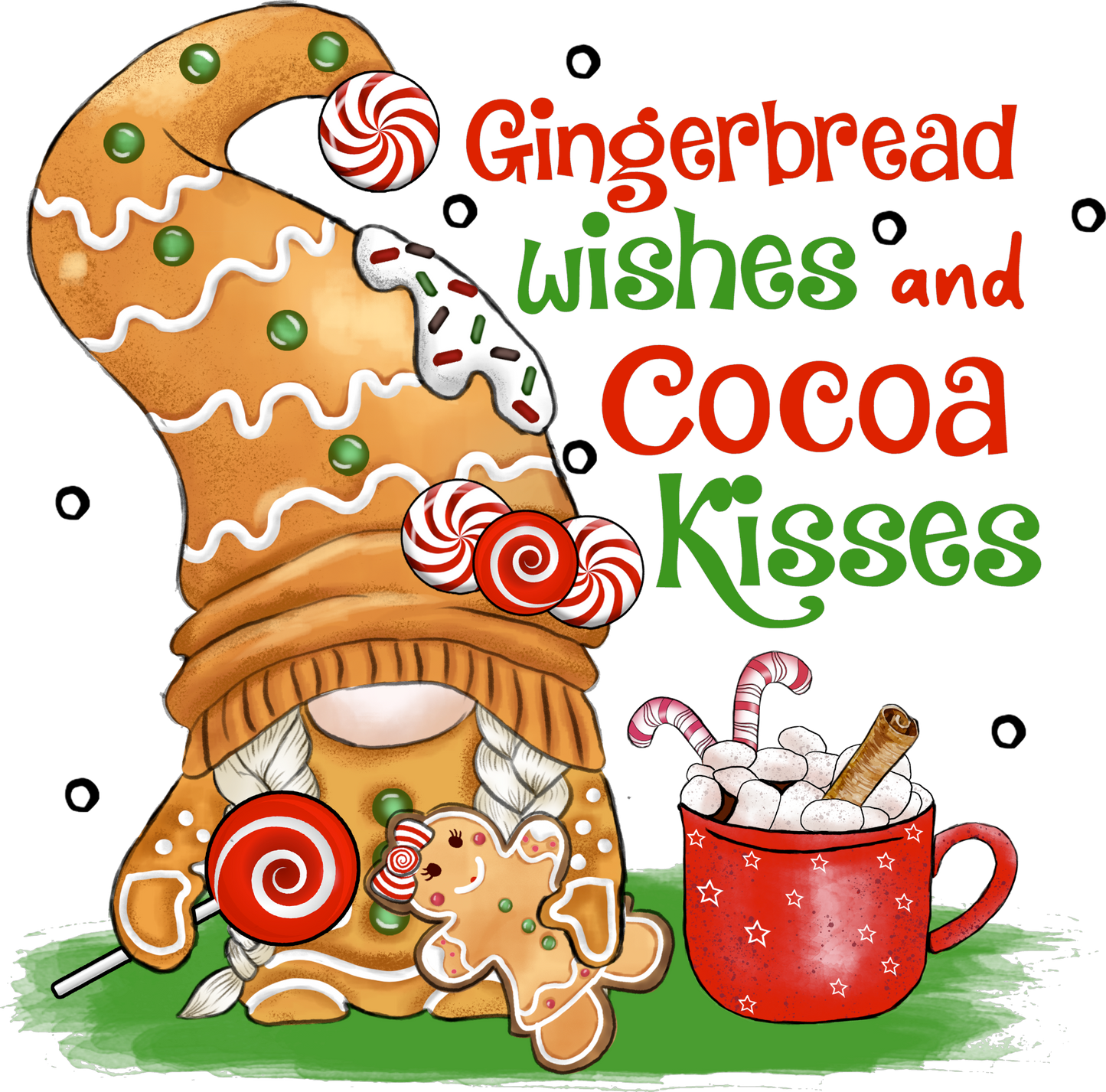 Gingerbread Cocoa Gnome 2