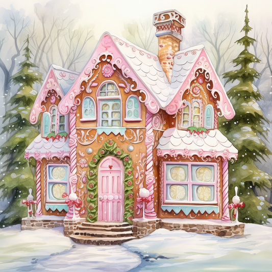 Gingerbread House Collection 1- Vinyl 8