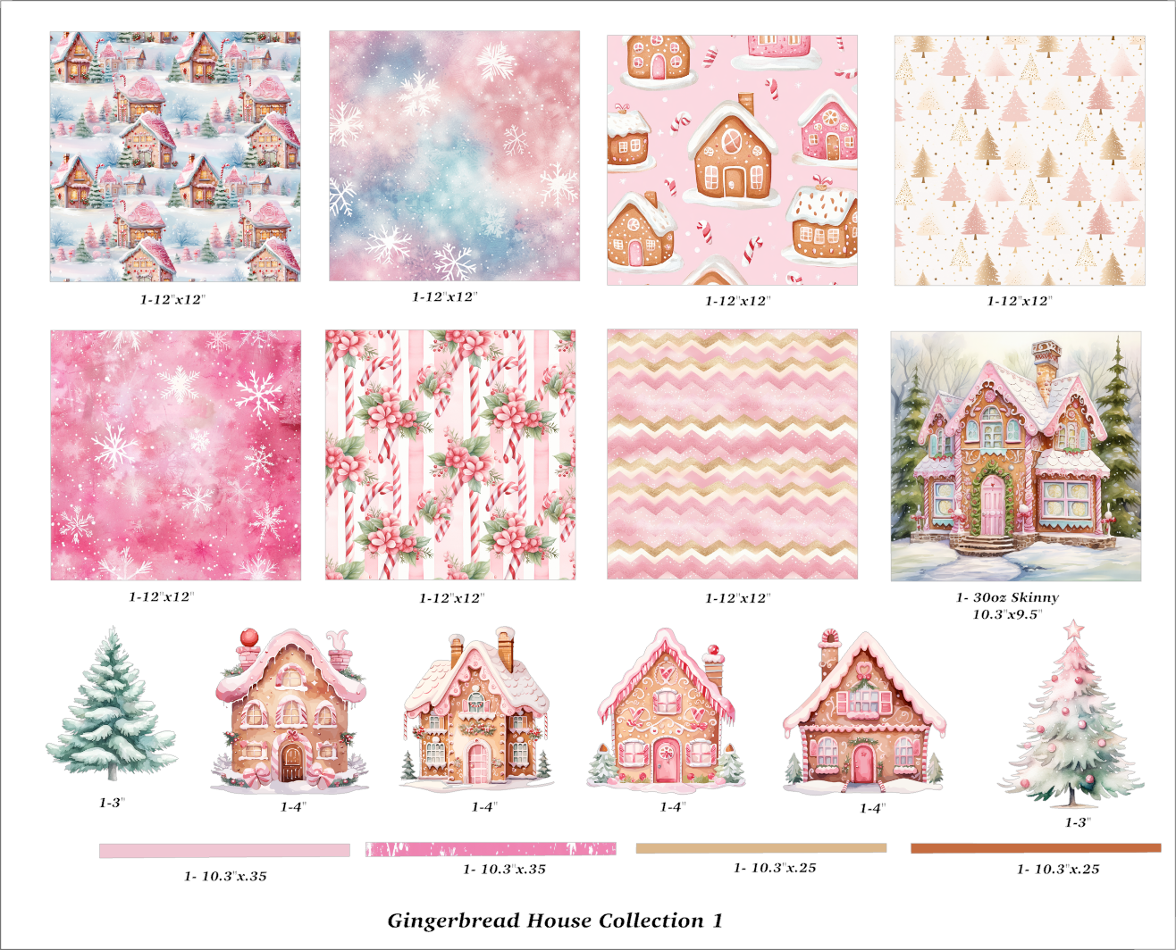 Gingerbread House Collection 1