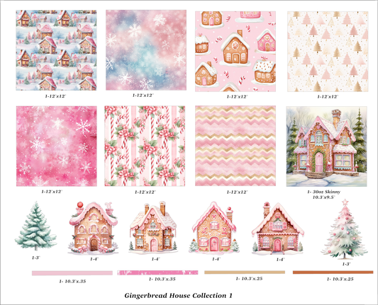 Gingerbread House Collection 1