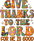 Give Thanks Retro