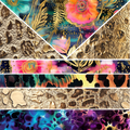 Gold Leopard Mixed Media 1