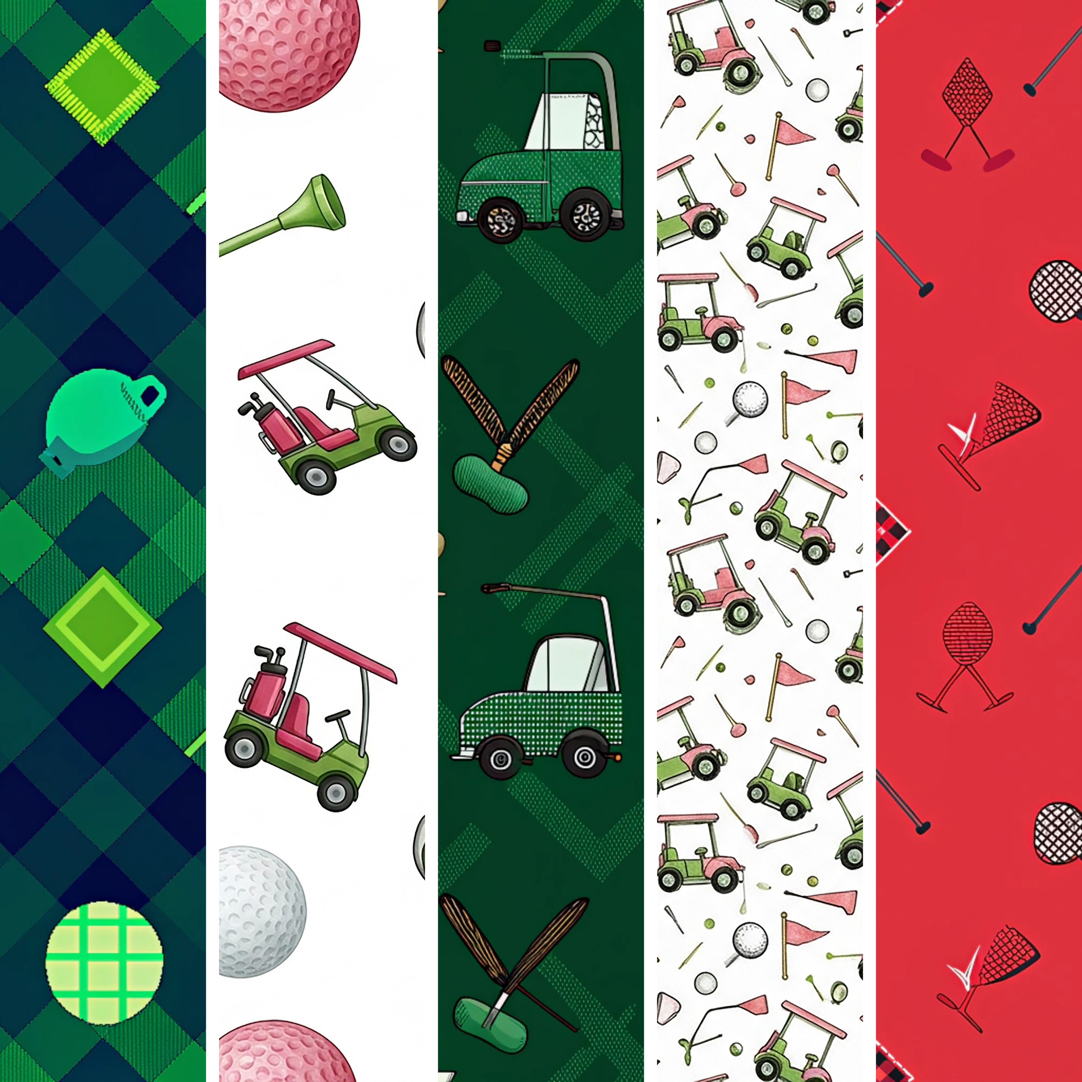 Golfer's Mixed Media 1