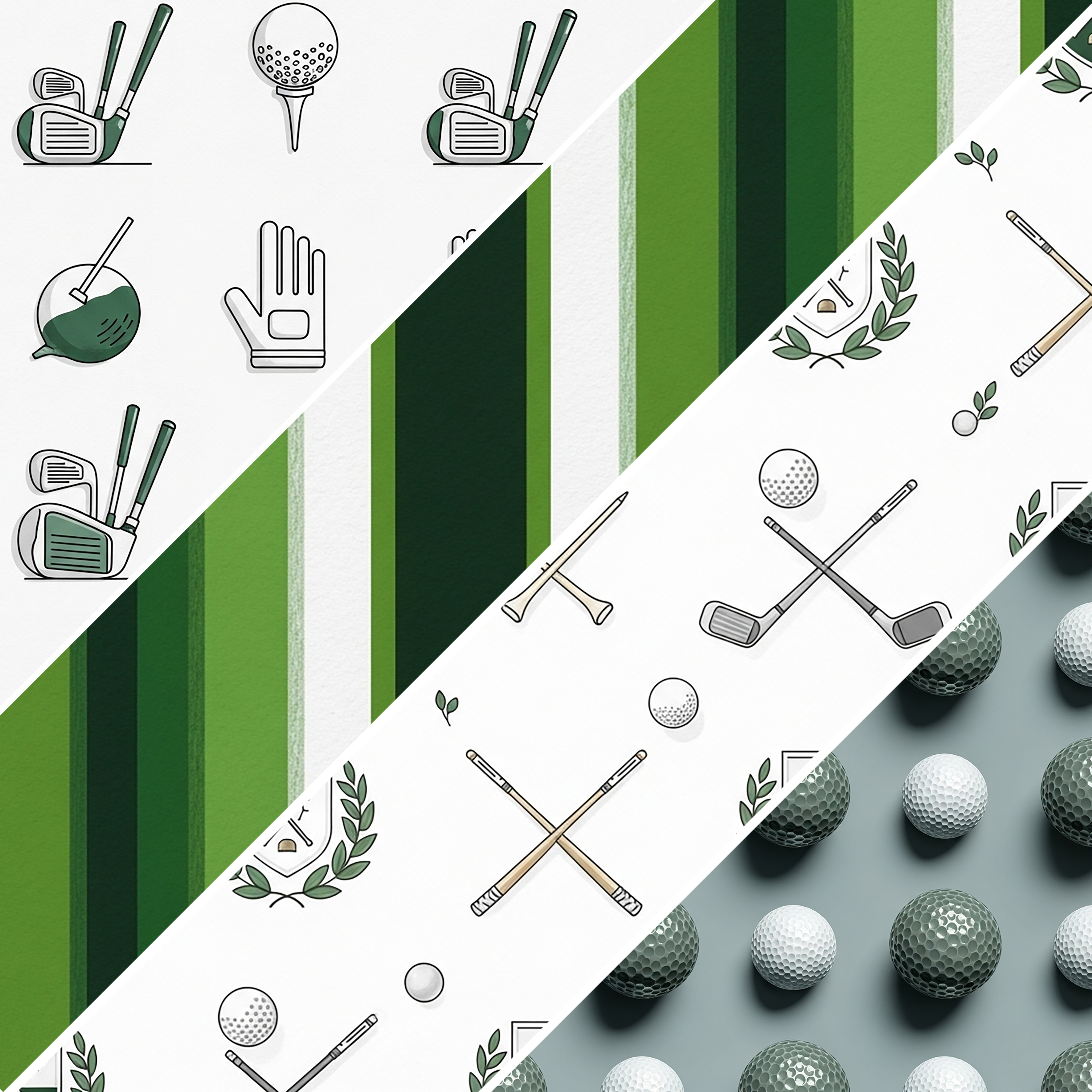 Golfer's Mixed Media 13
