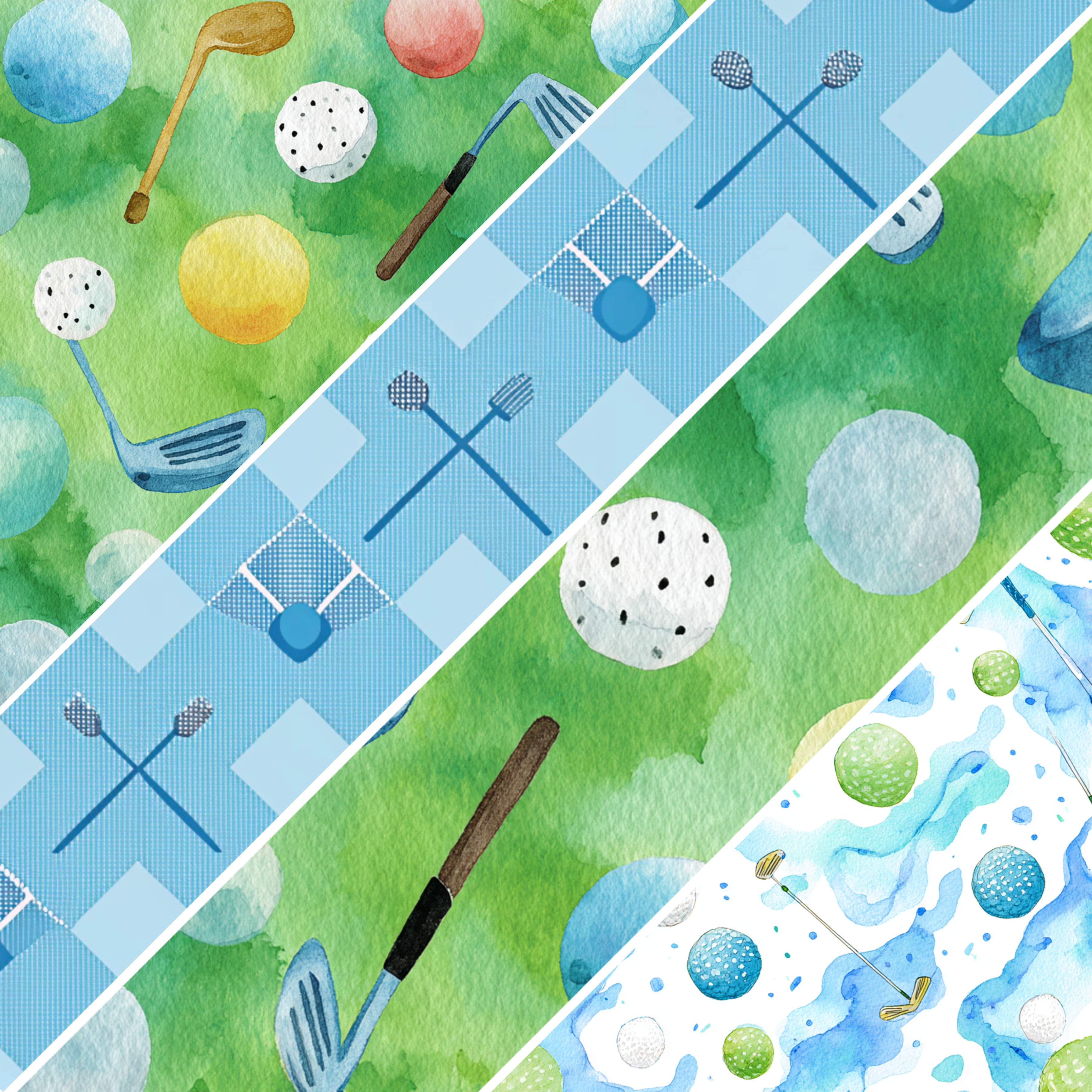 Golfer's Mixed Media 16