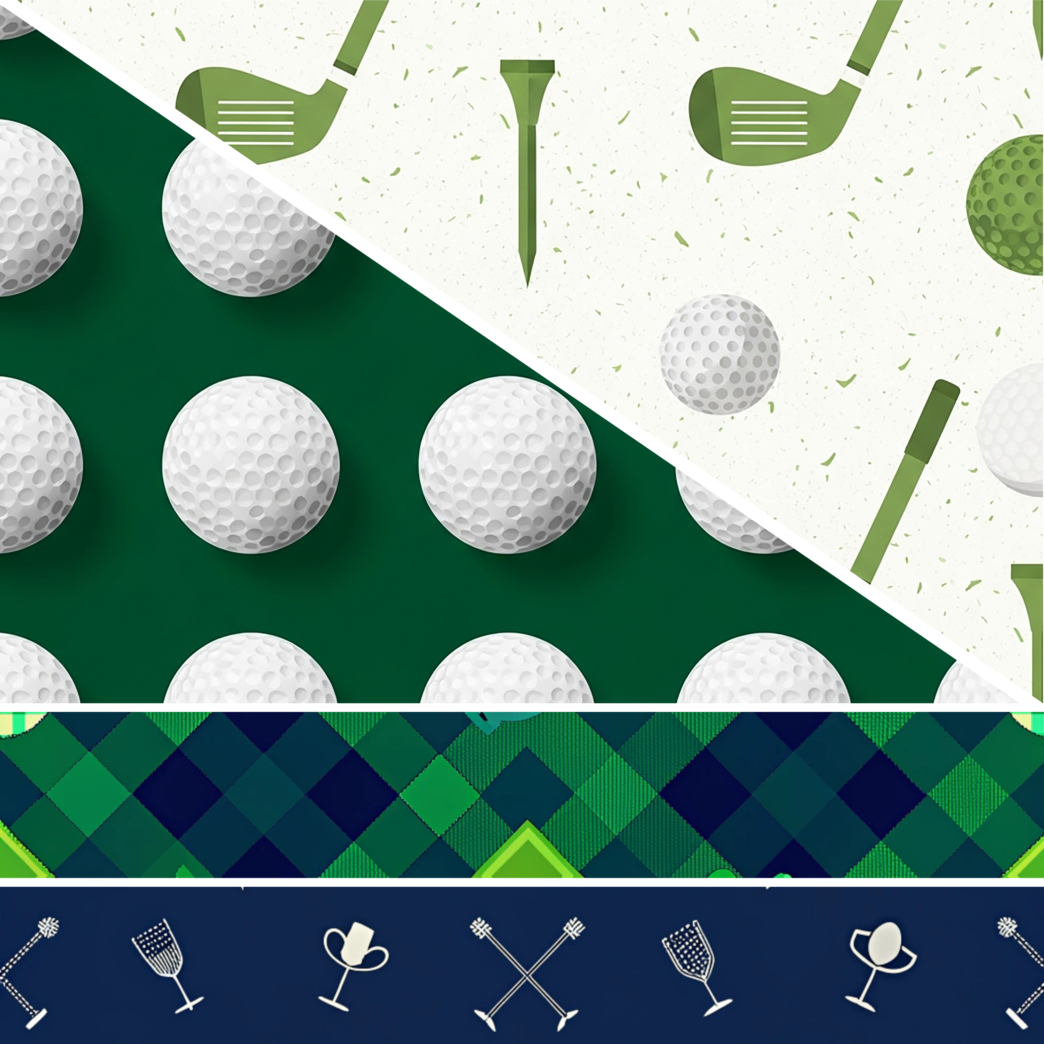 Golfer's Mixed Media 9