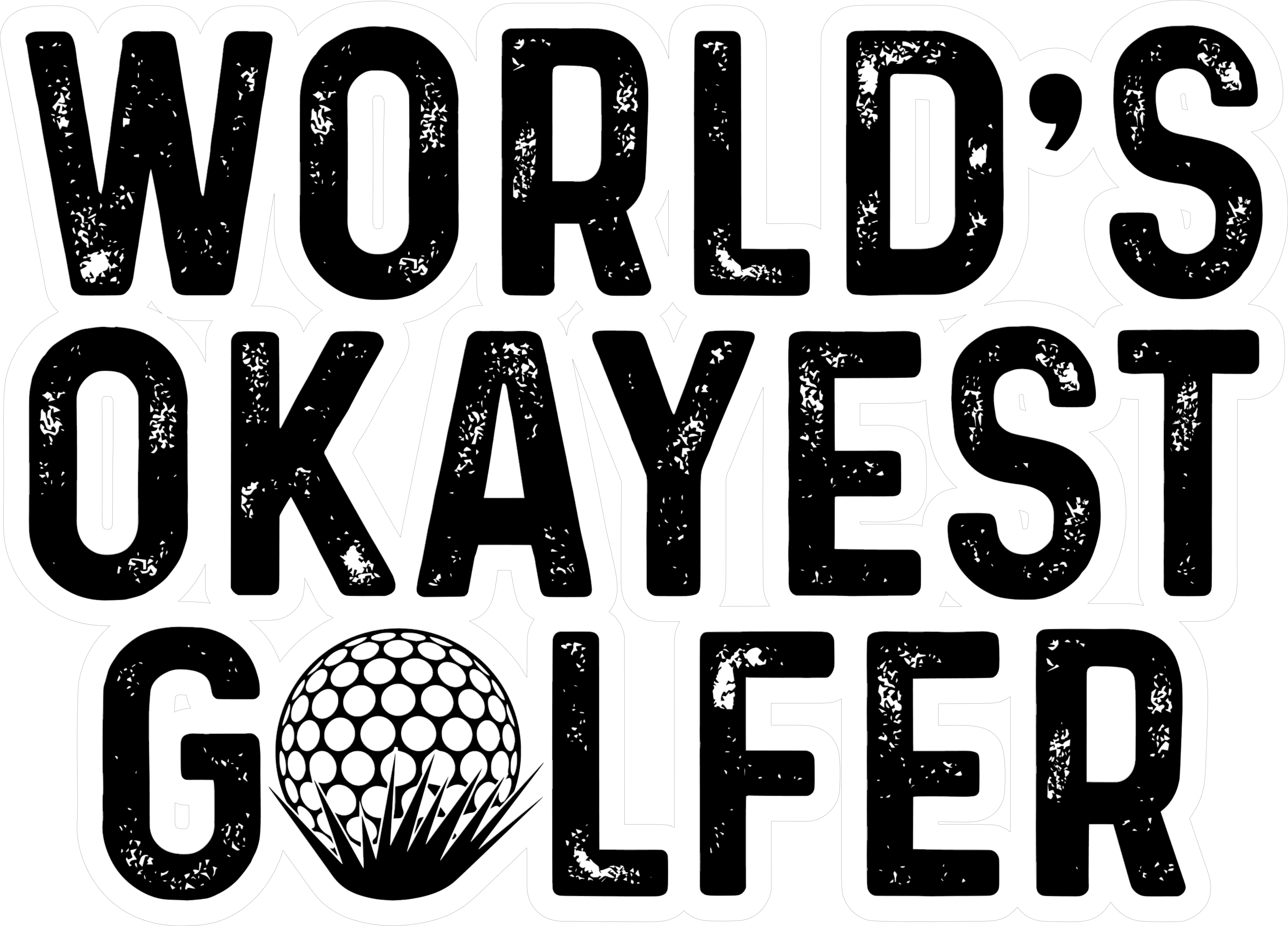 Golfer's Decal 11