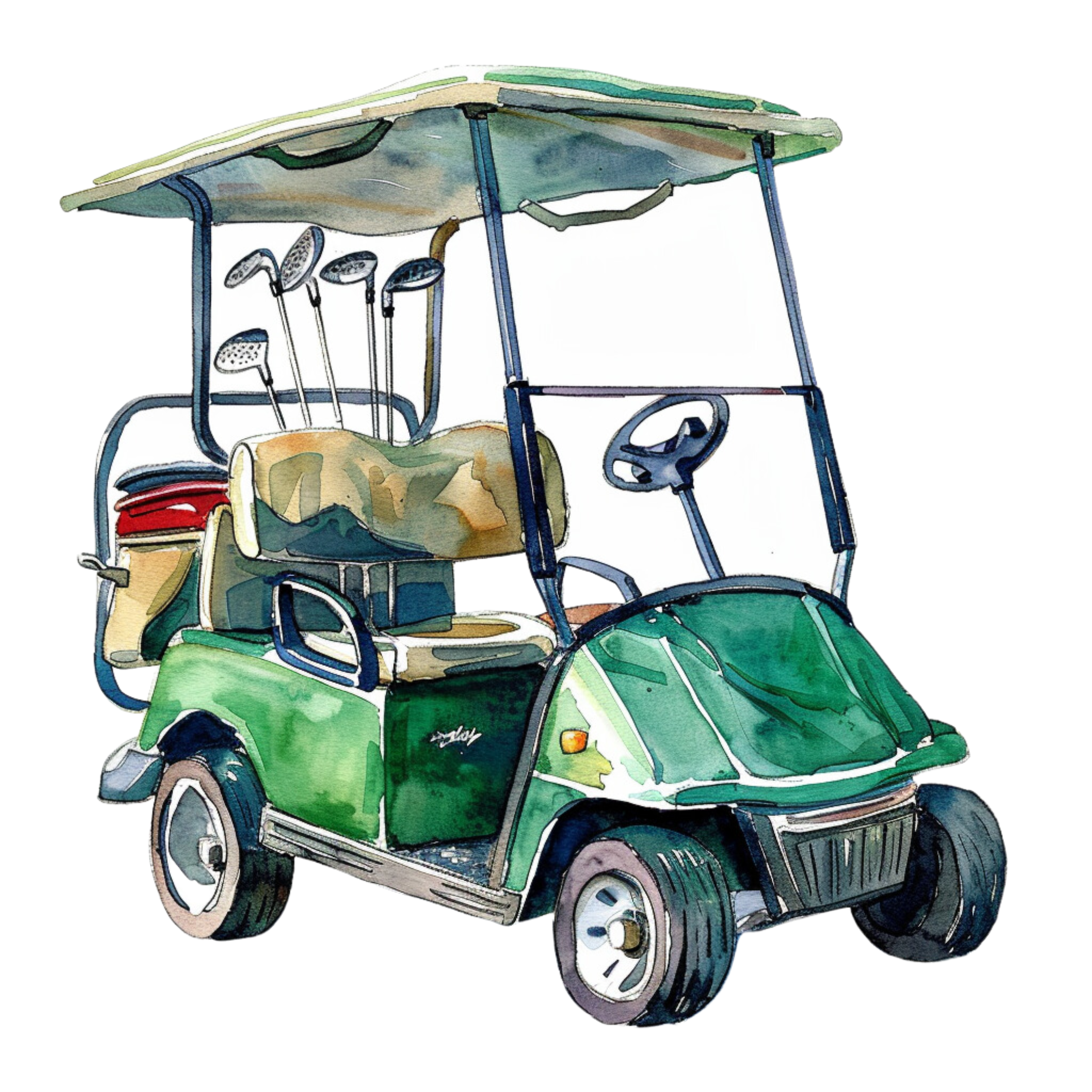 Golfer's Decal 24