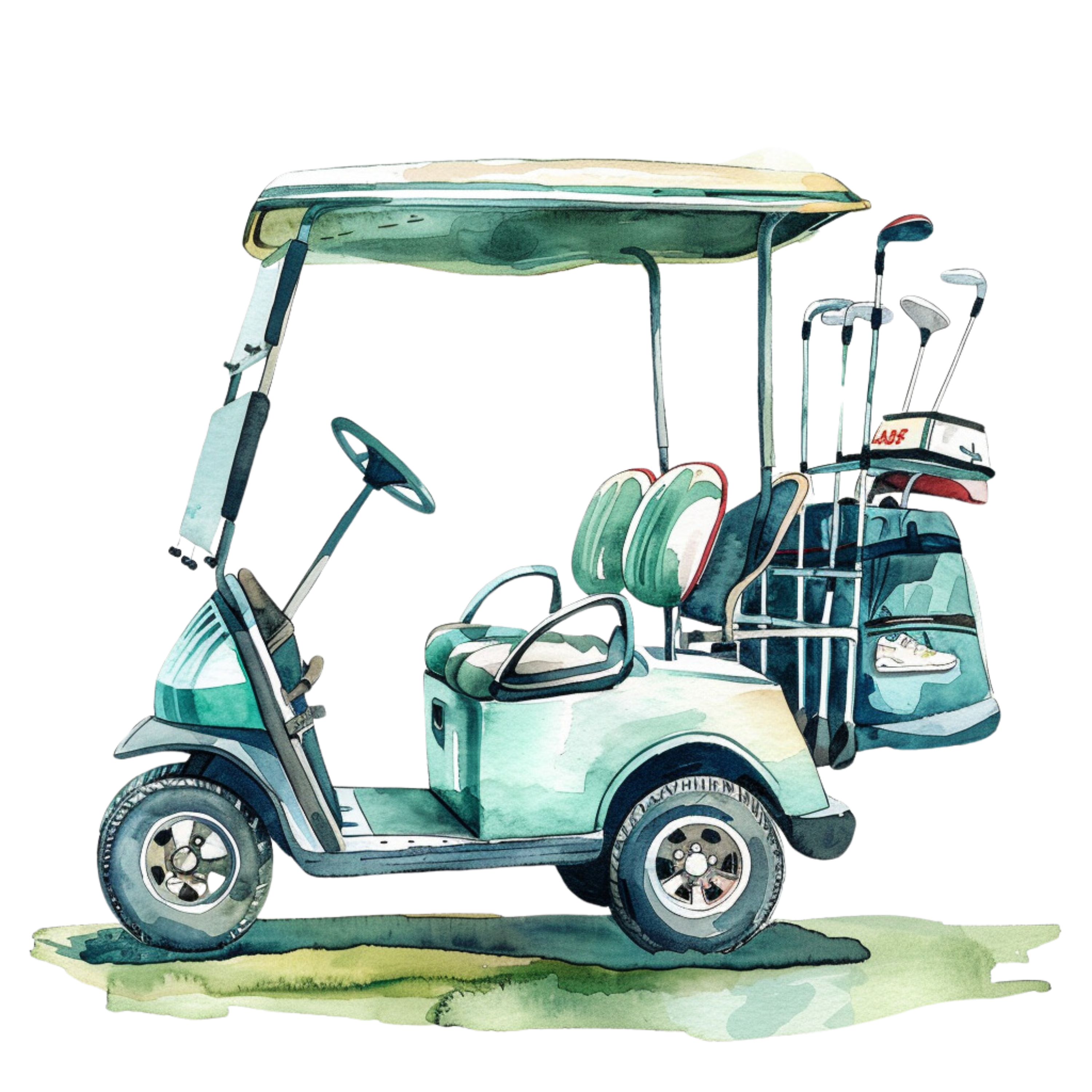 Golfer's Decal 25