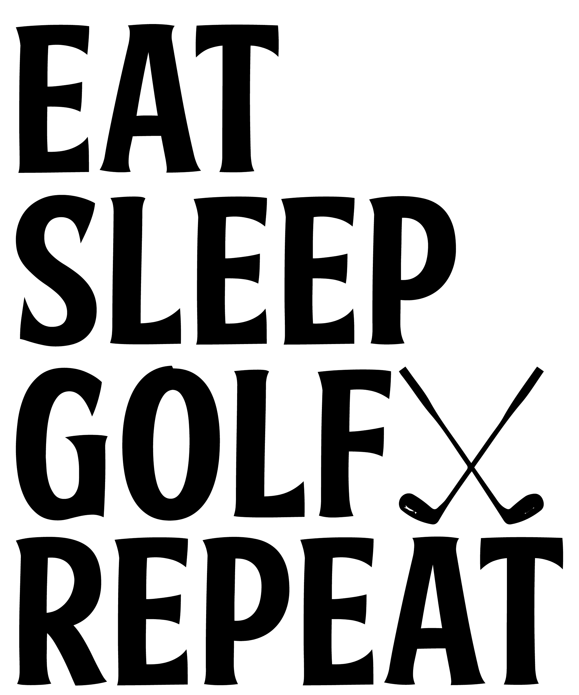 Golfer's Decal 4