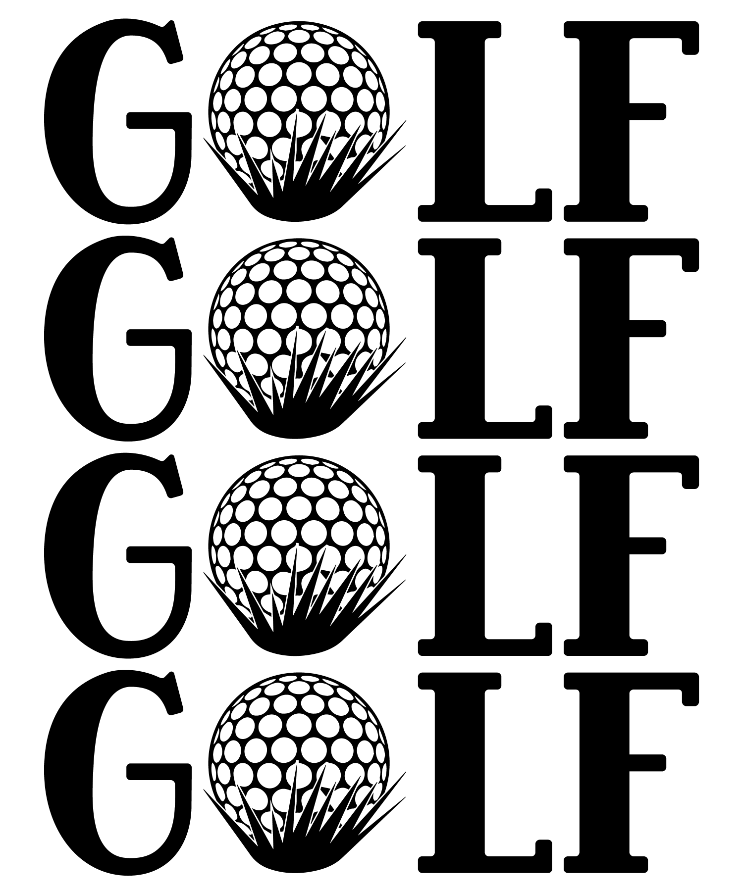 Golfer's Decal 5