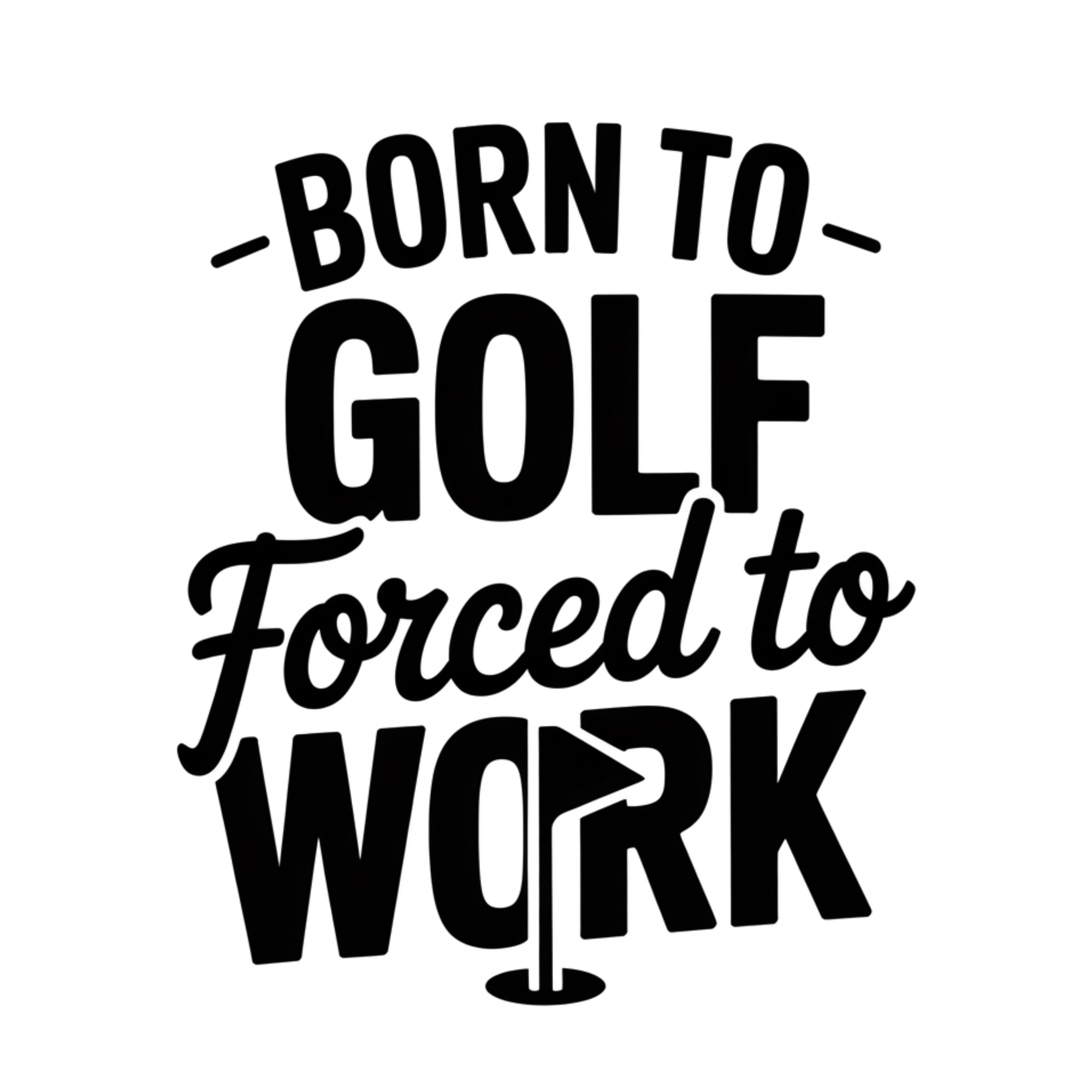 Golfer's Decal 8