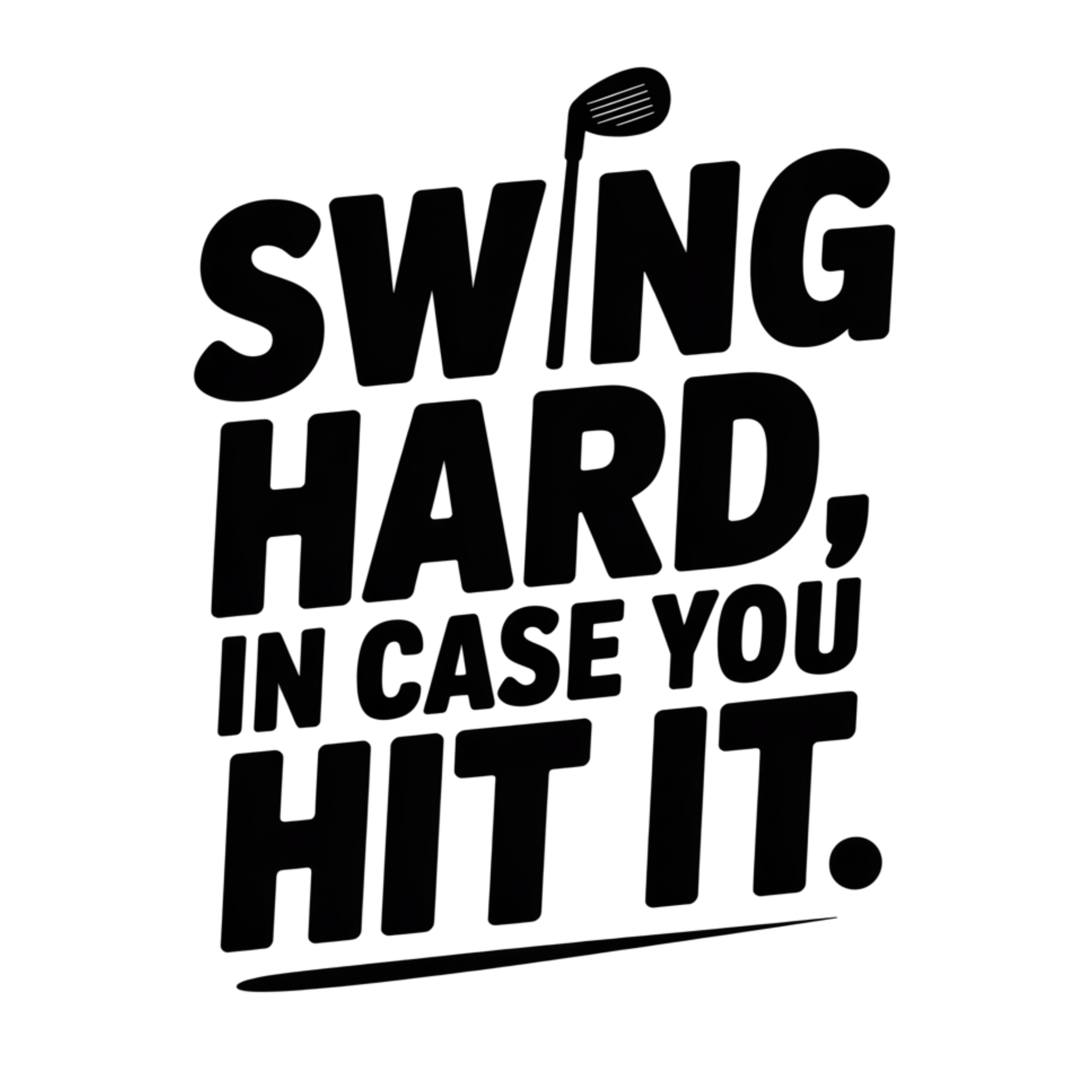 Golfer's Decal 9