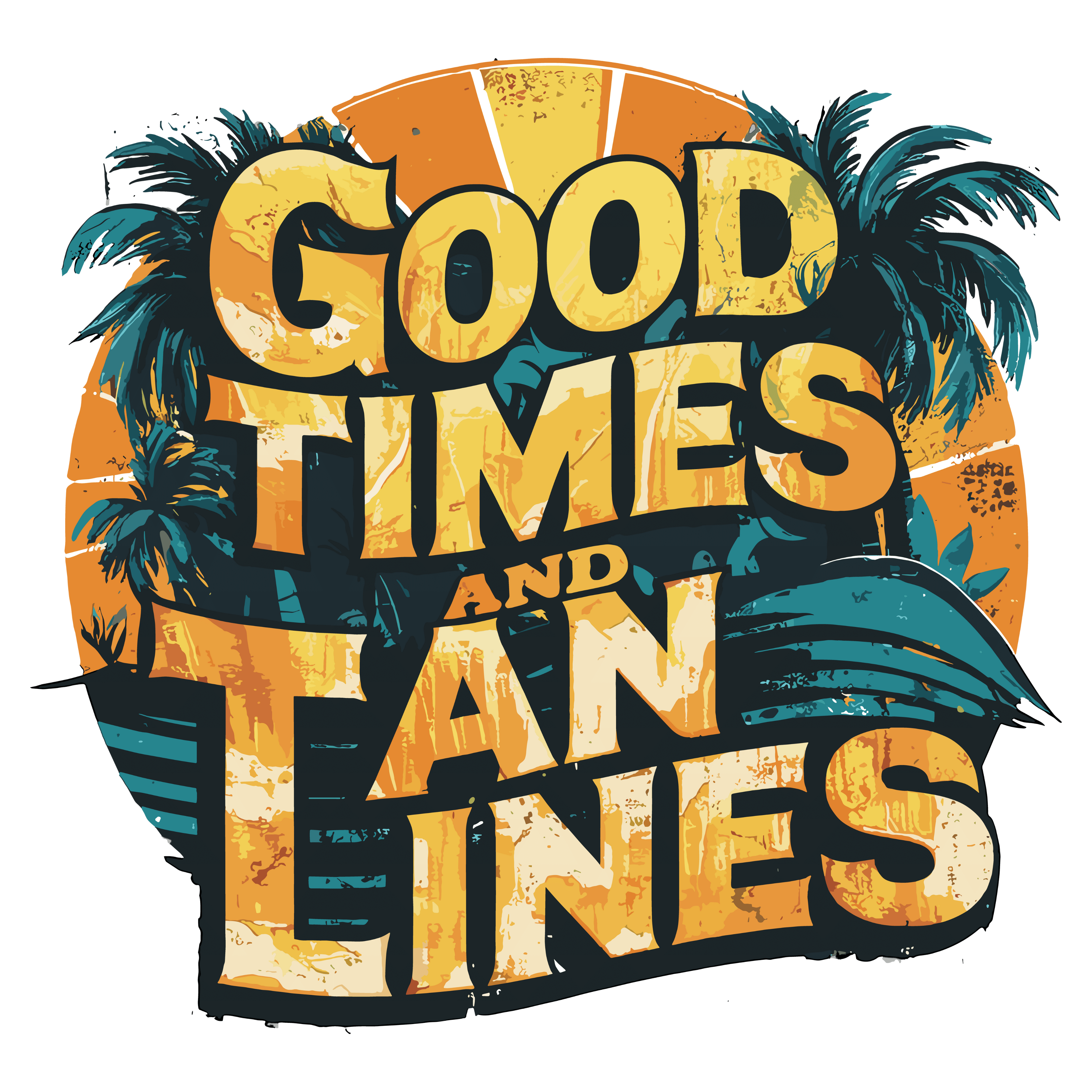 Good Times Tan Lines Decal