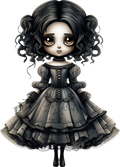 Gothic Doll Collection- Decal 3
