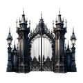 Gothic Christmas Decal 41