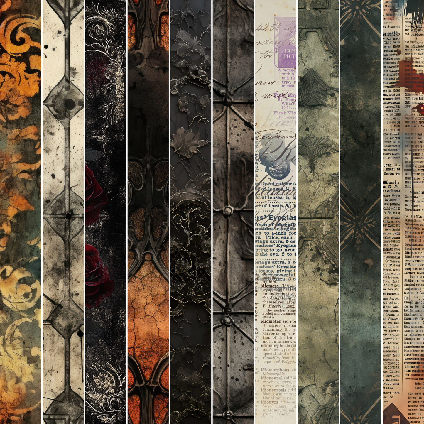 Gothic Mixed Media -Vinyl 5