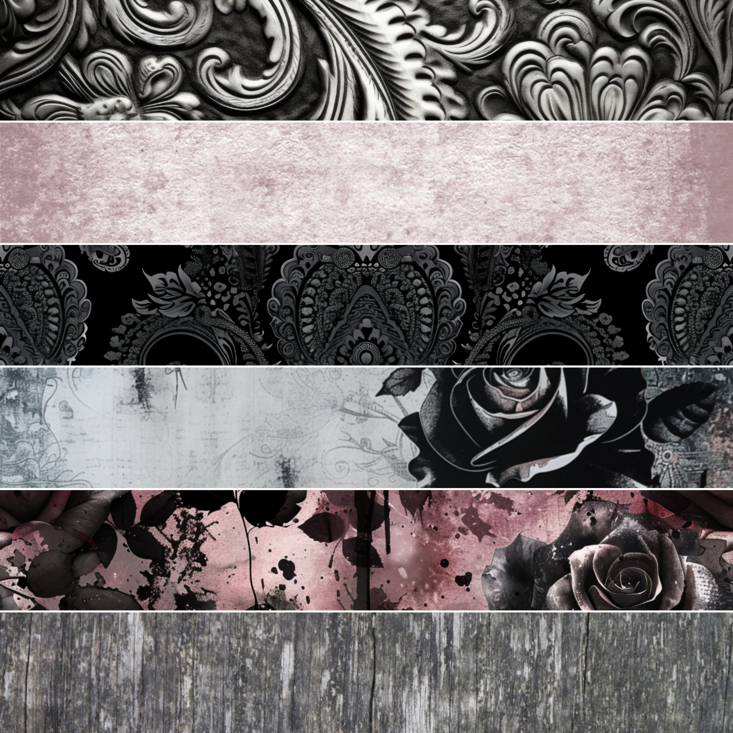 Gothic Mixed Media -Vinyl 7