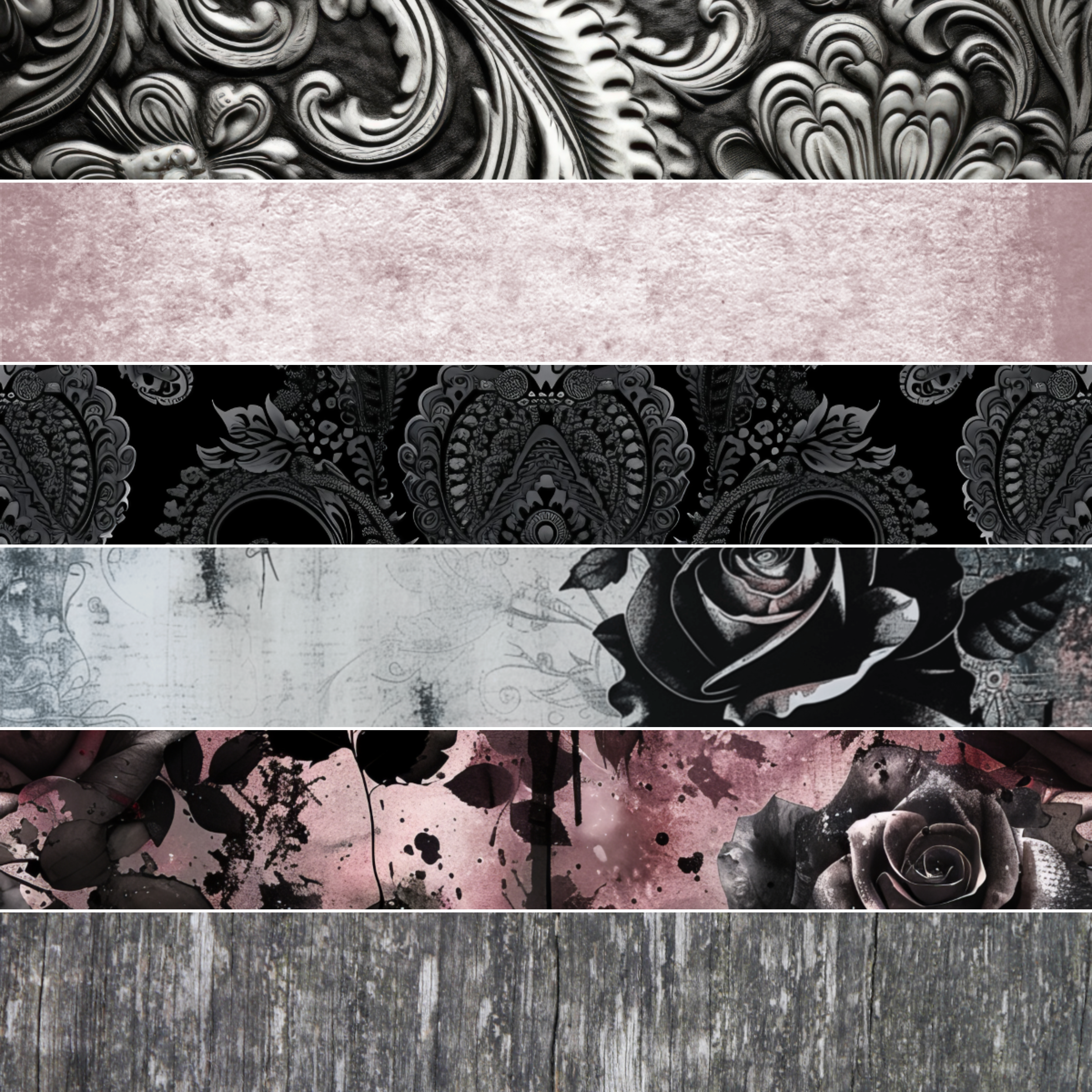 Gothic Mixed Media -Vinyl 7