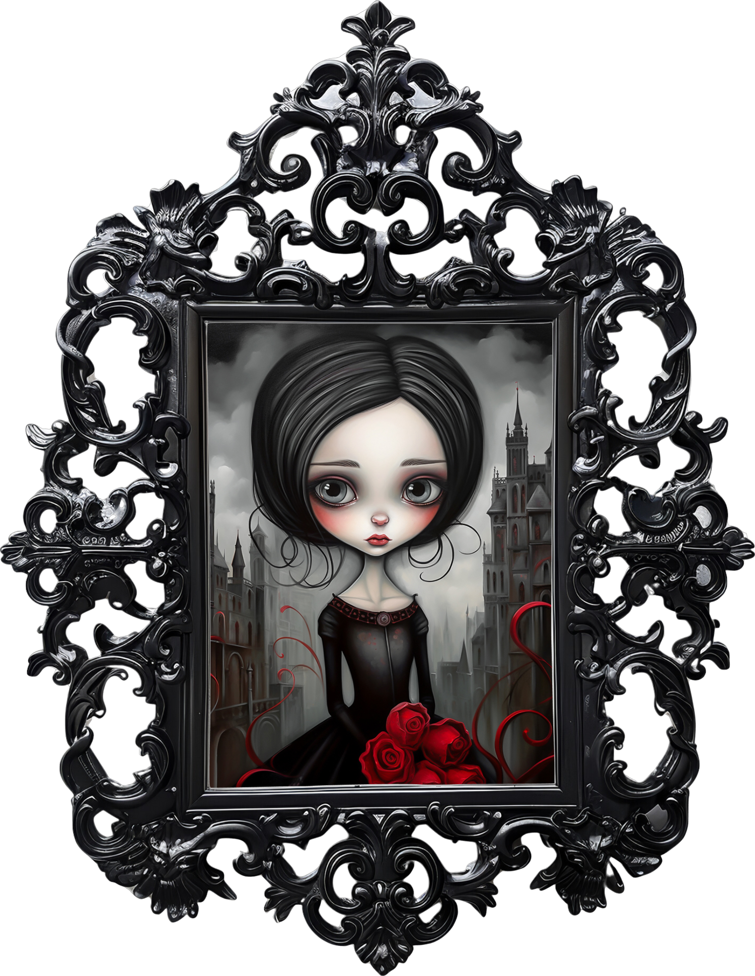 Gothic Portrait Collection- Decal 3