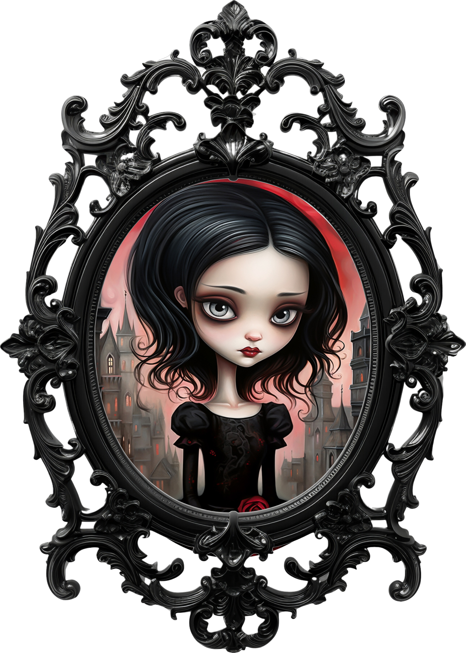 Gothic Portrait Collection- Decal 4