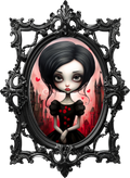 Gothic Portrait Collection- Decal 6