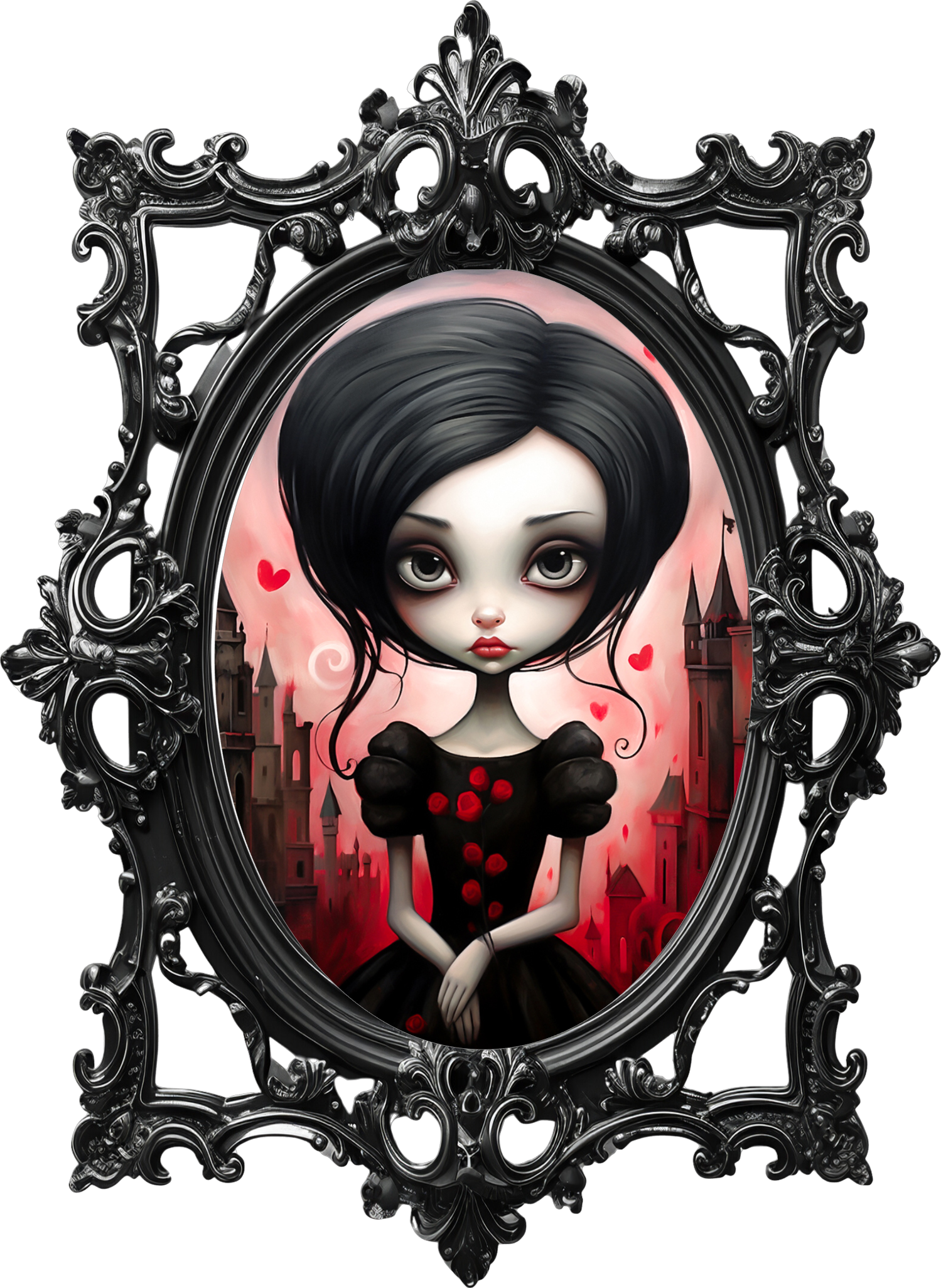 Gothic Portrait Collection- Decal 6