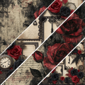 Gothic Portrait Collection- Vinyl 4 Mixed Media