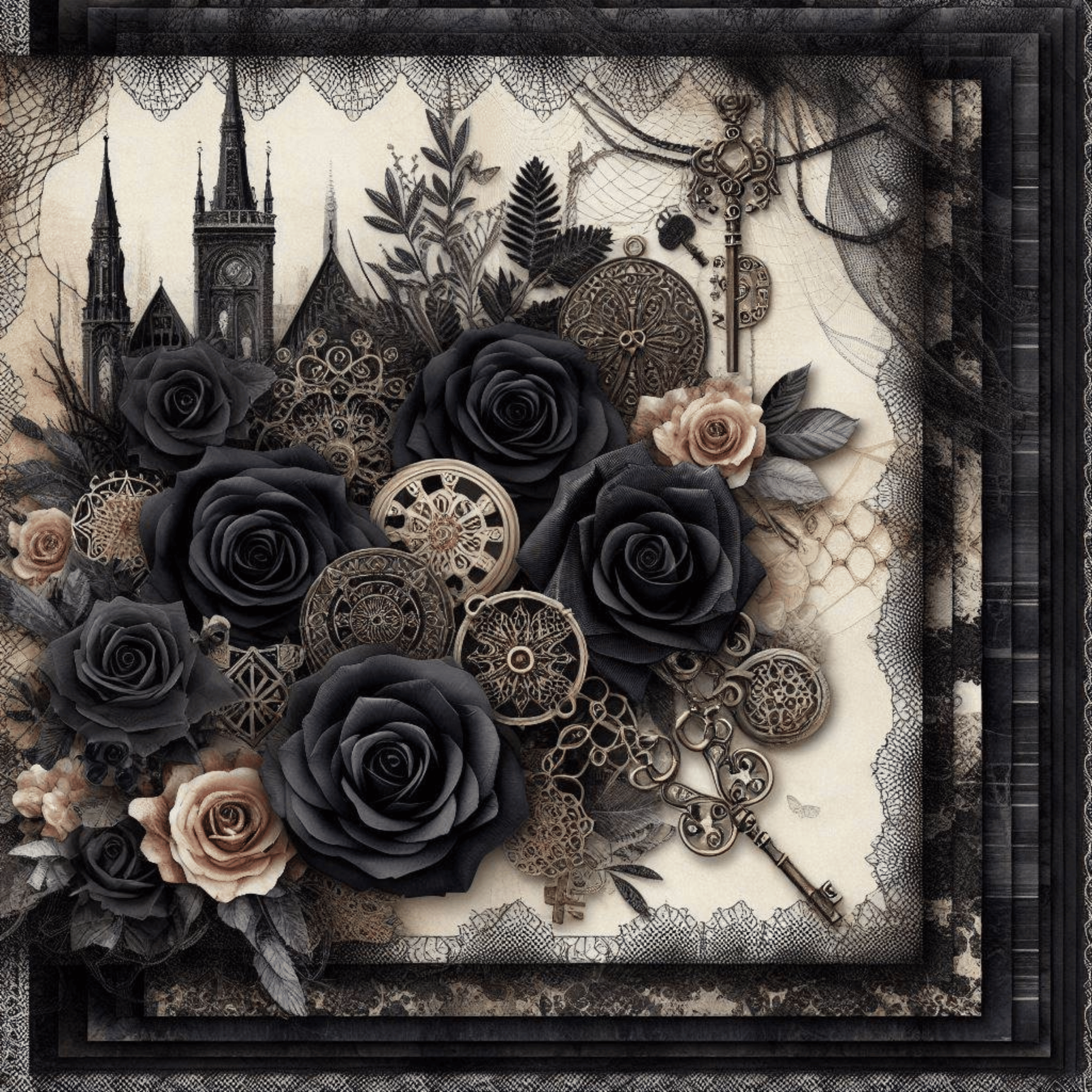 Gothic Portrait Collection- Vinyl 8