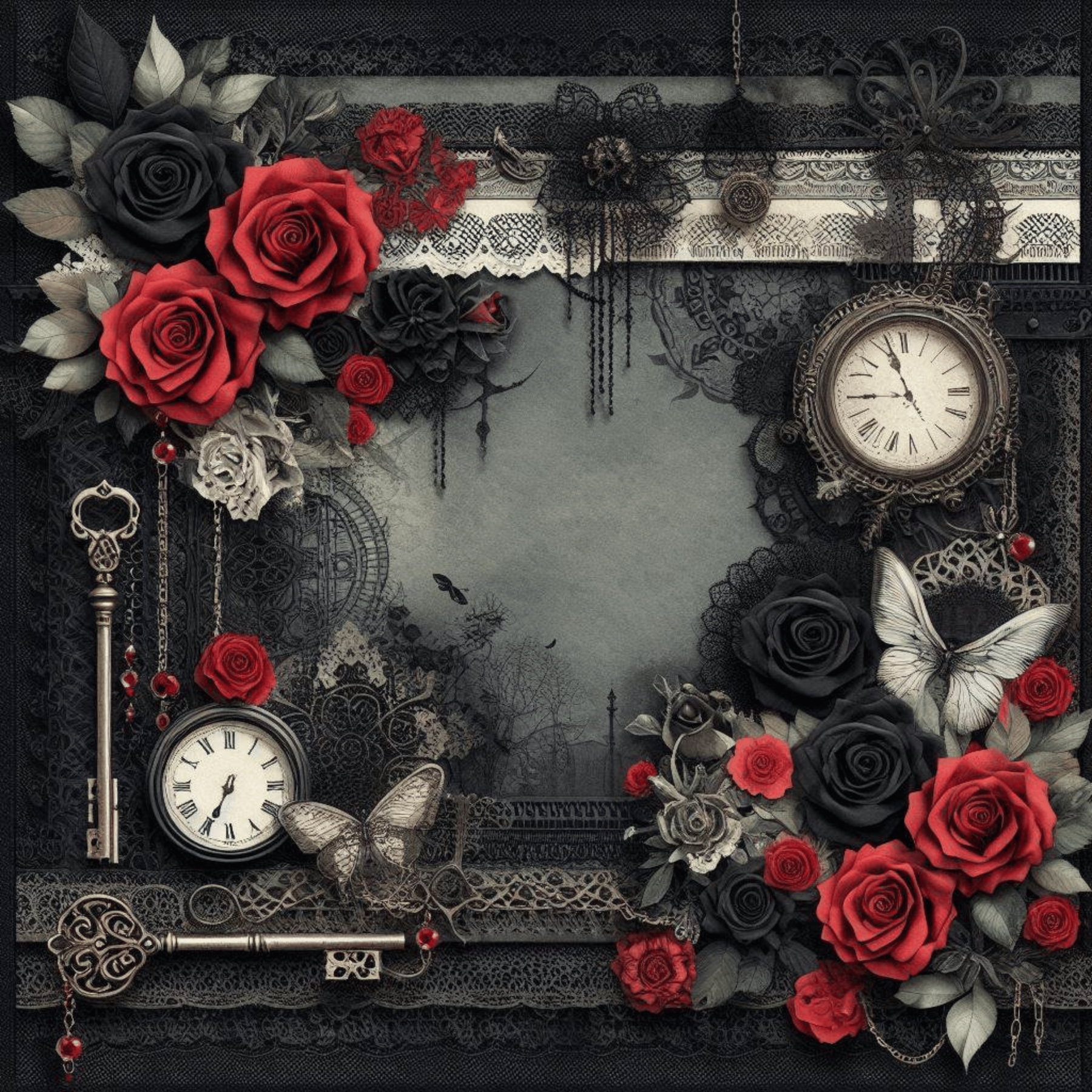 Gothic Portrait Collection- Vinyl 9