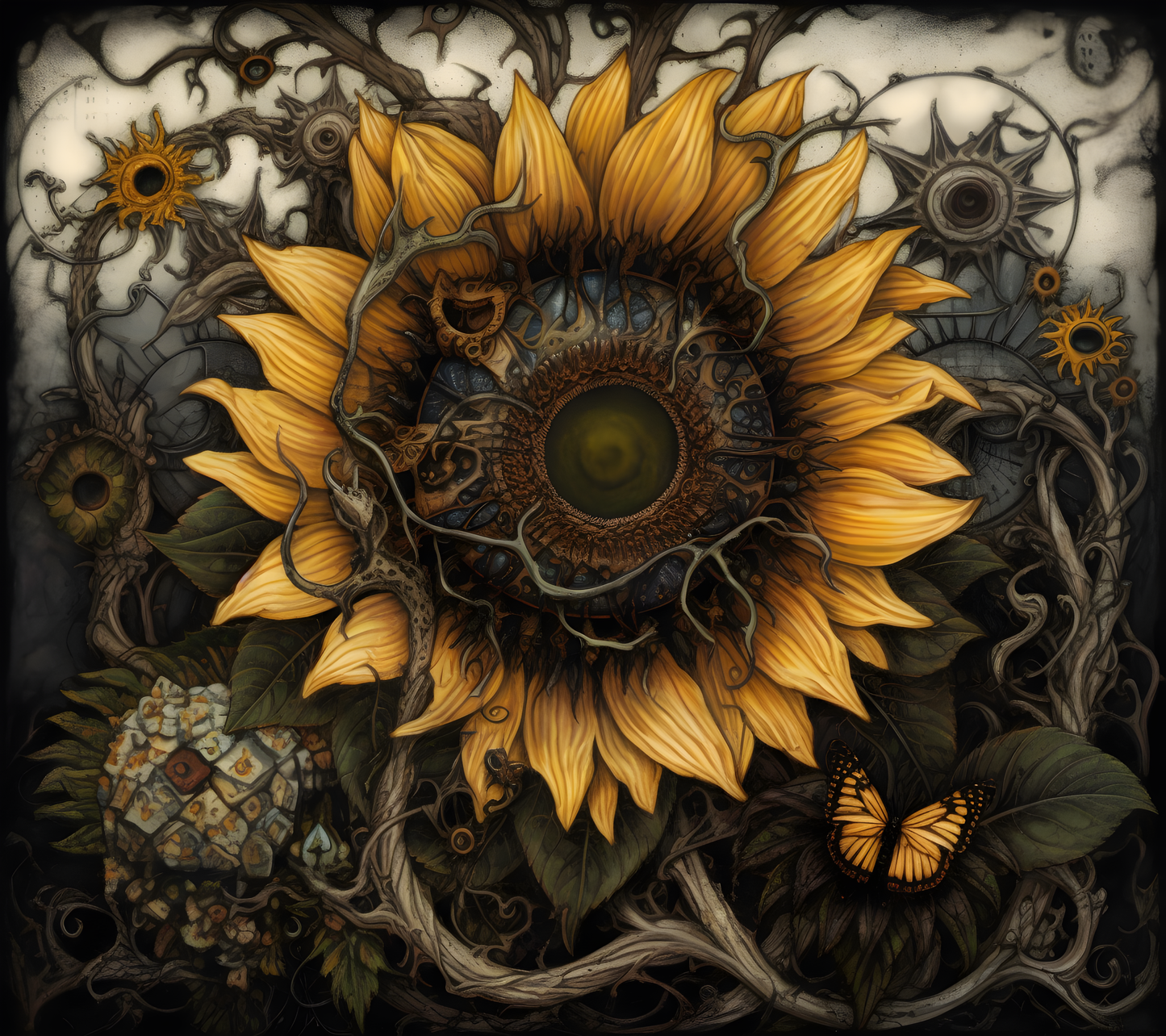 Gothic Sunflower
