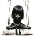 Gothic Vinyl Q