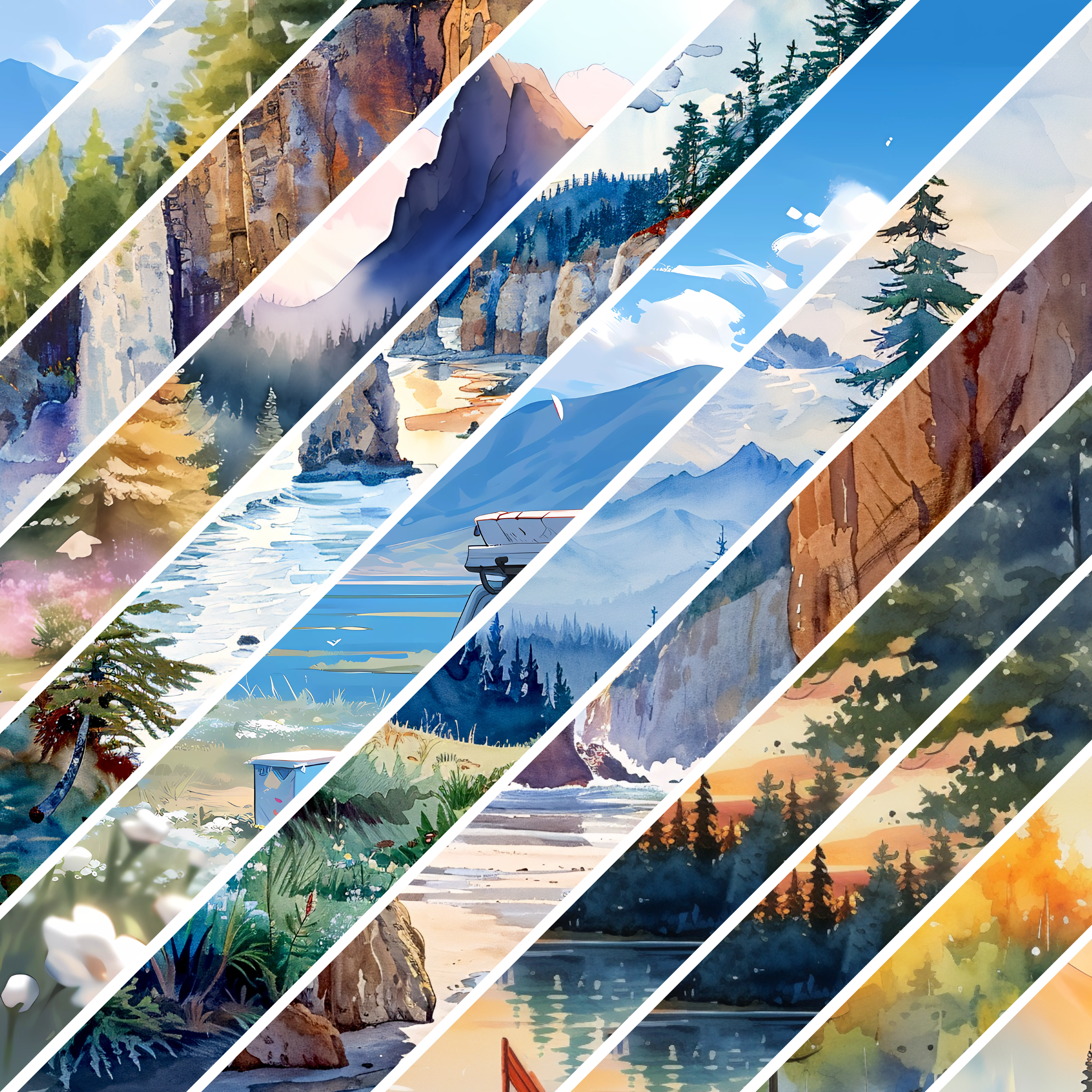 Great Outdoors Mixed Media 6