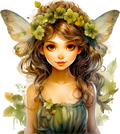 Green Fairy w Headband