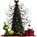 Green Guy Collection -Green Guy w Tree