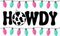 Collection H-Howdy Decal