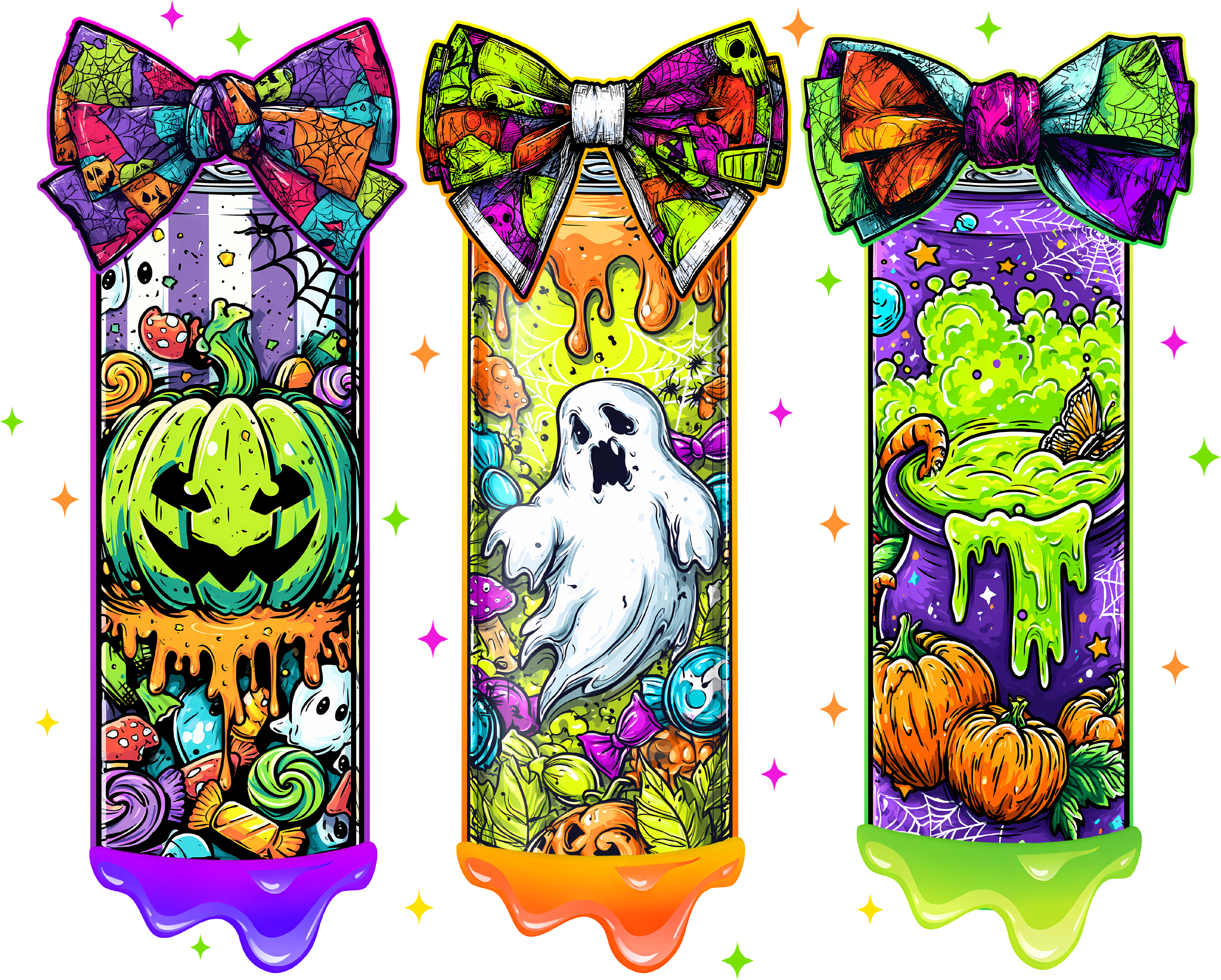 Halloween Brushstrokes