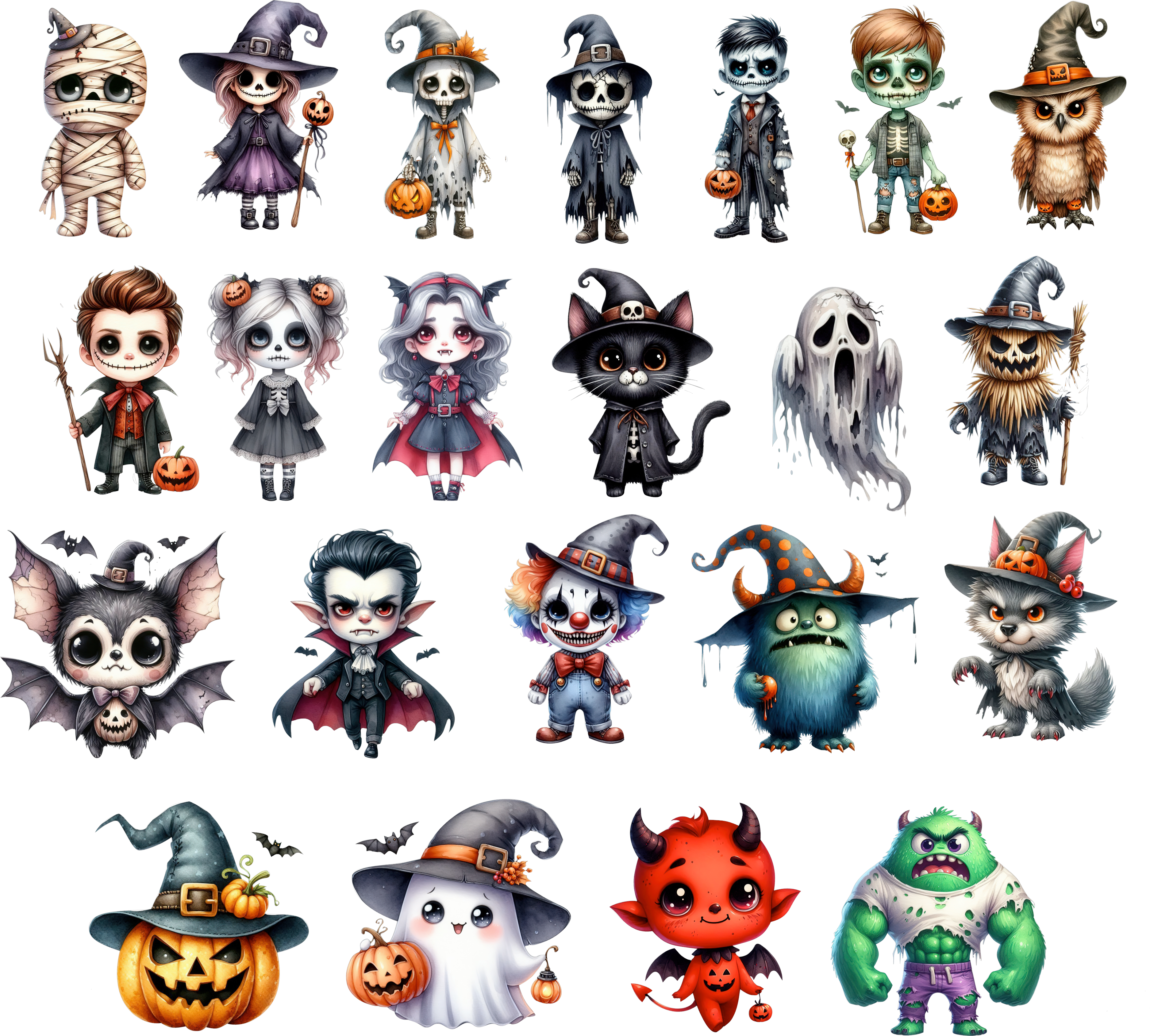 Halloween Character Sheet