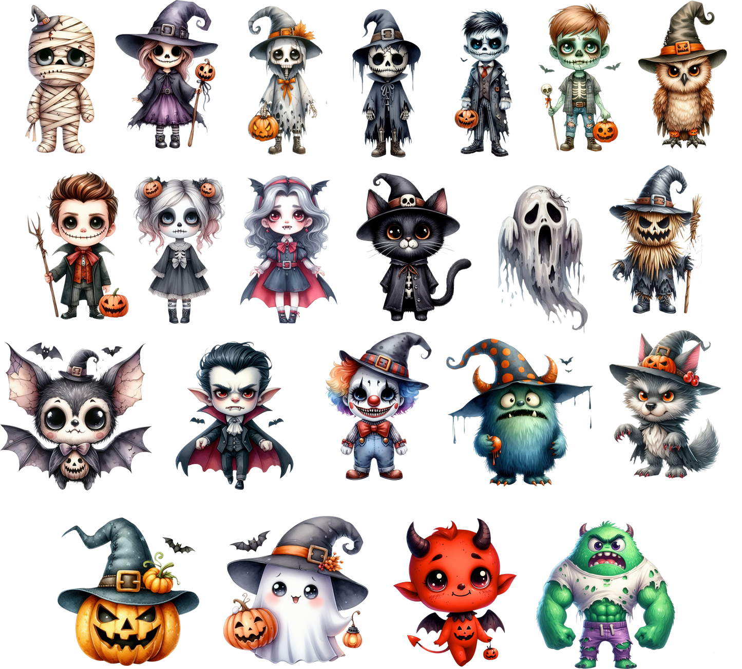 Halloween Character Sheet